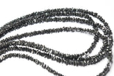 Natural Black Diamond Rough Diamond Beads, Raw Diamond, Uncut Diamond Beads Top Quality 16" Inches Natural Diamond Wholesaler Price.