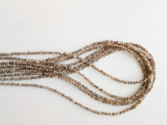 Natural Brown Diamond Faceted Rough Raw beads, AAA Brown Faceted Rondelle Diamond Beads, Brown Diamond Uncut beads for Jewelry