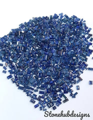 1.5x2MM, 1.5x2.25MM Natural Blue Sapphire faceted Baguette Cut Loose Stone, AAA Blue Sapphire faceted baguette loose Stone For Jewelry