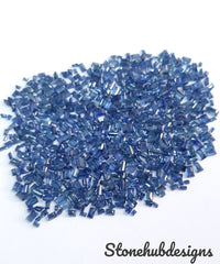 1.5x2.5MM, 1.5x3MM, 2x3MM Natural Blue Sapphire Faceted Baguette Cut Gemstone, AAA Blue Sapphire Faceted Baguette Calibrated Cut Stone