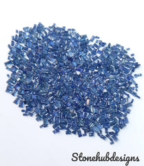 1.5x2.5MM, 1.5x3MM, 2x3MM Natural Blue Sapphire Faceted Baguette Cut Gemstone, AAA Blue Sapphire Faceted Baguette Calibrated Cut Stone