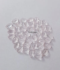 Natural Rose Quartz Faceted Oval Cut Gemstone, AAA Pink Rose Quartz Faceted Oval Cut Gemstone For Jewelry Making