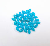 1.5x3MM, 2x4MM Natural Turquoise Cabochon Marquise Gemstone, AAA Sleeping beauty Turquoise Smooth Marquise Flat Back Cabochon for Jewelry
