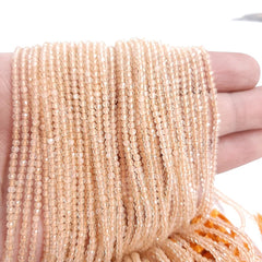 2-2.50MM Natural Citrine Faceted Rondelle Micro Cut Beads, AAA Quality Yellow Citrine faceted Rondelle beads For Jewelry