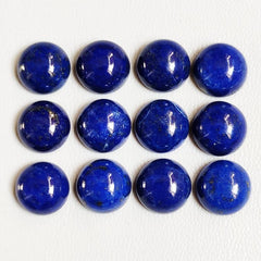 11MM, 12MM, 13MM, 14MM, 15MM Natural Lapis Lazuli Round Cabochon loose gemstone, AAA Quality lapis lazuli smooth Round cabochon For Jewelry
