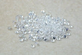 50 pieces CUBIC ZIRCONIA Faceted Round Cut Gemstone, AAA+ cubic zirconia Round 1mm, 1.10mm, 1.20mm, 1.30mm, 1.50mm, 1.75mm, 2mm for jewelry