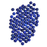 3MM, 4MM, 5MM, 6MM Natural Lapis Lazuli Cabochon Round loose gemstone, AAA Blue Lapis lazuli Smooth Round cabochons For Jewelry