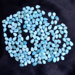 12X16MM, 13X18MM, 15X20MM Natural Larimar Pear Cabochon Gemstone, AAA Quality Larimar pear cabs for jewelry making