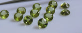 6MM, 7MM, 8MM Natural Peridot Faceted Round cut Gemstone, AAA Green Peridot Faceted Round Cut Calibrated Size loose Gemstone For Jewelry
