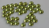 3MM, 4MM, 5MM, 6MM Natural Peridot Round cabochon Gemstone, AAA Peridot Smooth Round cabochon Calibrated Size loose Gemstone for jewelry
