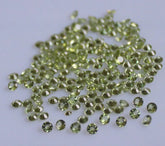 3MM, 3.50MM, 4MM, 4.50MM, 5MM Natural Peridot Faceted Round Cut Gemstone, AAA Green Peridot faceted Round Loose Calibrated Stone For Jewelry