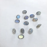 10x14MM, 12x16MM, 13x18MM, 15x20MM Natural Labradorite Faceted Oval Cut Stone, AAA Labradorite blue flashy Oval Cut size loose Gemstone