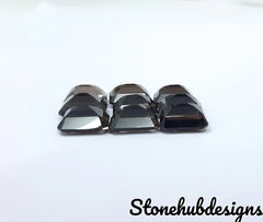 7x9MM, 8x10MM, 9x11MM Natural Smoky Quartz Faceted Octagon Cut Gemstone, AAA Smoky Quartz Octagon Cut for jewelry