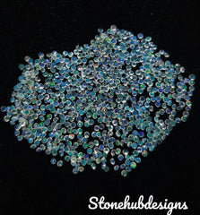 2MM, 2.50MM Ethiopian Opal Faceted Round Cut Gemstone | AAA Natural Ethiopian Opal Multi Fire Round Loose Calibrated Stone For Jewelry