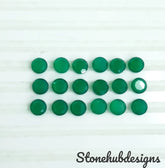 3MM, 3.50MM, 4MM, 4.50MM, 5MM, 6MM Natural GREEN ONYX Faceted Round Cut gemstone, AAA Green Onyx Faceted Round Calibrated Cut For Jewelry