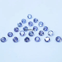 2.50MM, 3MM, 4MM Natural Tanzanite Faceted Round Cut Gemstone, AAA Tanzanite Gemstones, jewelry making tanzanite round cut, loose tanzanite
