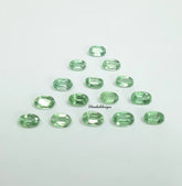 6x8MM Natural Mint Green Kyanite Faceted Oval Cut Gemstone, AAA Quality Rare Green Mint Kyanite Oval Cut For Jewelry