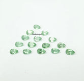 3x5MM, 4x6MM, 5x7MM, 6x9MM Natural Mint Green Kyanite Faceted Pear Cut Gemstone, AAA Rare Green Mint Kyanite Pear Cut For Jewelry