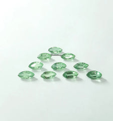 2.5x5MM, 3x6MM Natural Mint Green Kyanite Faceted Marquise Cut Gemstone, AAA Rare Green Mint Kyanite Marquise Cut For Jewelry