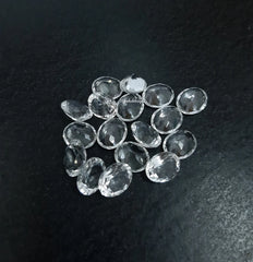 7X9MM, 8X10MM, 9X11MM, 10X12MM Natural Crystal Quartz Faceted Oval Cut Gemstone, AAA Crystal Quartz Oval cut For Jewelry Making