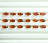 2.5x5MM, 3x6MM, 4x8MM, 5x10MM Natural Orange Kyanite Faceted Marquise Cut Gemstone, AAA Rare Orange Kyanite Marquise Cut For Jewelry