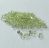 1MM, 1.25MM, 1.50MM, 1.75MM Natural Peridot Faceted Round cut Gemstone, AAA Green Peridot Round faceted Calibrated loose Stone for jewelry