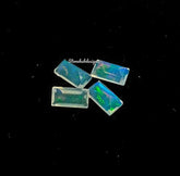 2x4MM, 2.5x5MM, 3x6MM Natural Ethiopian Opal Faceted Baguette Cut Gemstone, AAA Ethiopian Opal Baguette Faceted Loose Gemstone for Jewelry