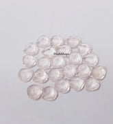 5MM, 6MM, 7MM, 8MM, 9MM, 10MM Natural Rose Quartz Faceted Heart Shape Cut Gemstone, AAA Rose Quartz Heart cut For Jewelry Making