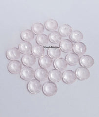 3MM, 3.50MM, 4MM, 5MM Natural Rose Quartz Faceted Round Cut Gemstone, AAA Rose Quartz Round cut For Jewelry Making