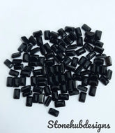 4X6MM, 5X7MM, 6X8MM, 7X9MM Natural Black Onyx faceted Octagon Cut Gemstone, AAA Quality BLACK ONYX faceted octagon cut For jewelry
