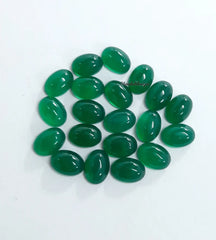 10X14MM, 12X16MM, 13X18MM, 15X20MM Natural Green Onyx Oval Cabochon , AAA Calibrated size Loose Gemstone, GREEN ONYX oval cabochon lot
