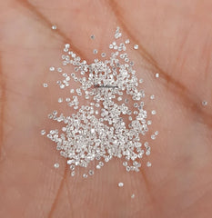 10 piece 0.7mm to 1.30mm Moissanite White D Color Brilliant Cut Round Small Loose Stone for Jewelry Micro Pave Making