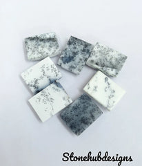 Natural Dendrite Opal Smooth Octagon Cabochon Gemstone, CALIBRATED Loose Stone Cab, AAA Dendrite Opal Smooth Octagon Cabs For Jewelry