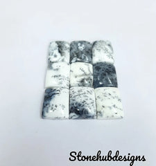 Natural Dendrite Opal Smooth Octagon Cabochon Gemstone, CALIBRATED Loose Stone Cab, AAA Dendrite Opal Smooth Octagon Cabs For Jewelry