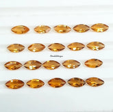 Natural Citrine Faceted Marquise Cut Gemstone, AAA Yellow Citrine Faceted Marquise Cut Calibrate size Loose Gemstone for Jewelry
