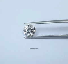 10 pcs 5MM, 5.50MM Moissanite Faceted Round Cut Gemstone, AAA Quality Loose Moissanite Round Gemstone For Jewelry