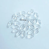 2x4MM, 2.5x5MM, 3x6MM, 4x8MM, 5x10MM Natural White Topaz Faceted Marquise Cut Gemstone, AAA Quality White Topaz loose marquise For Jewelry