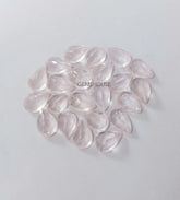 6x8MM, 7x9MM, 8x10MM Natural Rose Quartz Faceted Pear Cut Gemstone, AAA Rose Quartz Pear Cut For Jewelry Making