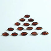 2x4MM, 2.5x5MM, 3x6MM, 4x8MM Natural Garnet Faceted Marquise Cut Gemstone, AAA Mozambique Red Garnet Marquise Cut loose Stone for Jewelry