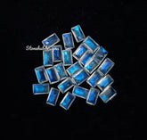 Natural Moonstone Faceted Octagon Cut Gemstone, AAA blue flash Moonstone Faceted Octagon Cut gemstone for Jewelry