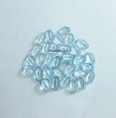3x4MM, 3x5MM, 4x6MM Natural Sky Blue Topaz Faceted Oval cut Gemstone, AAA Quality Sky Topaz oval Faceted Loose Gemstone For Jewelry Making