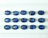 4x5MM, 4x6MM Natural Blue Sapphire Faceted Oval Cut Gemstone, AAA Blue Sapphire faceted Oval Cut Loose Calibrated Gemstones for Jewelry
