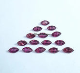 2x4MM, 2.5x5MM, 3x6MM, 4x8MM Natural Rhodolite Faceted Marquise Cut Gemstone, AAA Pink Garnet Marquise Cut loose Stone for Jewelry