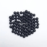 2MM, 2.50MM, 3MM AAA Black Onyx Round Cabochon Stone , AAA 100% Natural Black Onyx Round Flat back Cabochon loose gemstone