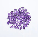 1.5x3MM, 2x4MM Natural Amethyst Faceted Marquise Cut Gemstone, AAA Purple Amethyst Marquise Calibrated Loose Cut Gemstone For Jewelry