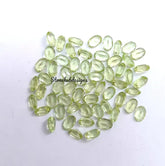 2x3MM, 3x4MM Natural Peridot Faceted Oval Cut Gemstone, AAA Green Peridot Faceted Oval Loose Calibrated Cut Stone for jewelry