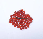 2MM, 2.50MM Natural RED ONYX Round Cabochon Gemstone, AAA Red Onyx Smooth Round Flat Back Cabochon Gemstone For Jewelry