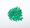 1.5x3MM, 2x4MM, 2.5x5MM Natural Green Onyx faceted Marquise Cut Gemstone, AAA GREEN ONYX faceted Marquise Loose Calibrated Cut For jewelry