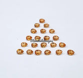 2x3MM, 3x4MM AAA Citrine Faceted Pear cut Gemstone, 100% Natural Citrine Pear Cut Calibrate size Loose Gemstone For Jewelry making