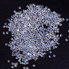 3MM, 4MM Natural Moonstone Faceted Round Cut Loose Gemstone, AAA Moonstone Round faceted Calibrated Size Stone for Jewelry